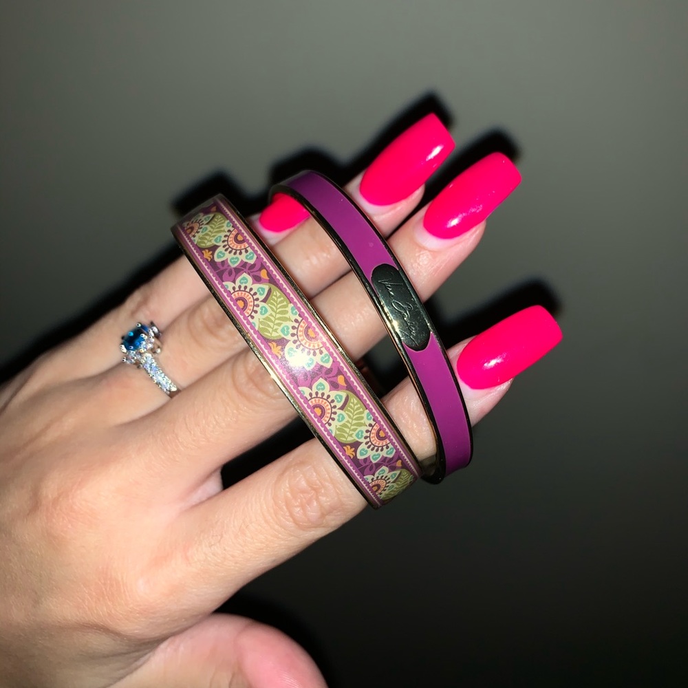 vera bradley bracelets (2 piece set)